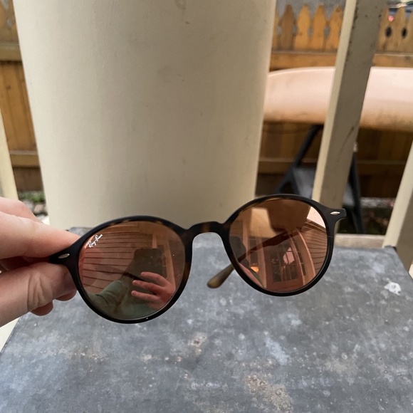 Ray Ban Sunglasses 4237 Black Matte Liteforce w/ matte Havana frame & copper - Picture 2 of 5